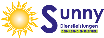 Sunny Dienstleistungen – Dein Lerndienstleister Logo